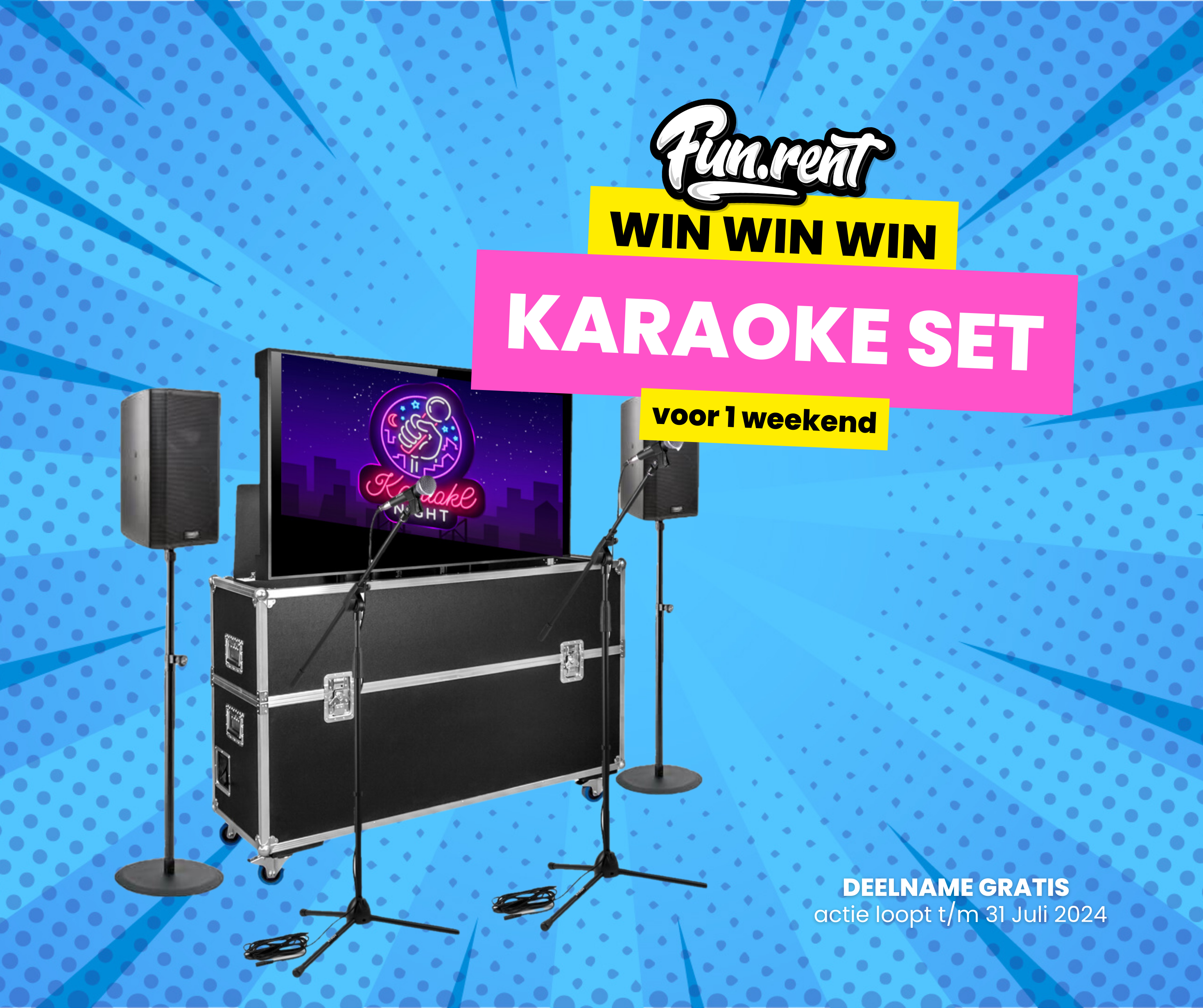 🏆 Win een Karaoke set