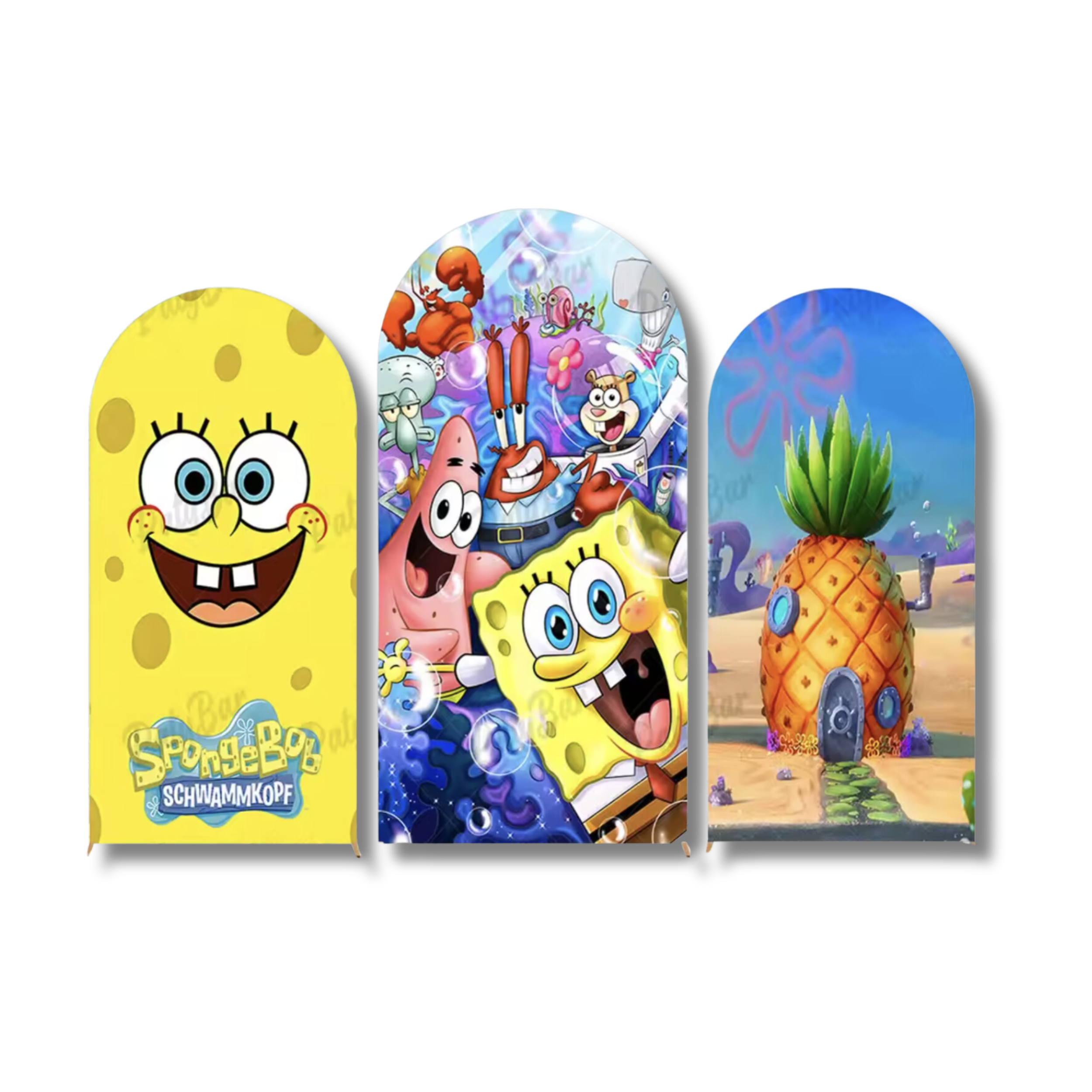 Spongebob achterwand